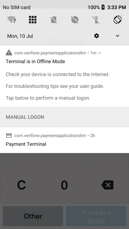 Offline Connection Troubleshooting connection issues